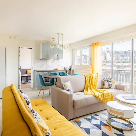 Spacious Montmartre - Sacre-coeur View & Balcony *