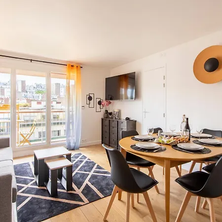 Spacious Montmartre - Sacré-cœur View&balcony * Parigi